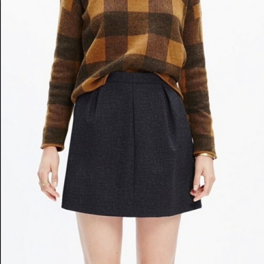Madewell Pleated skirt
